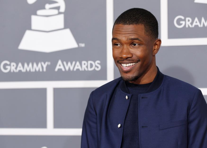 Singer-songwriter Frank Ocean arrives at the 55th annual Grammy Awards in Los Angeles, California February 10, 2013.  REUTERS/Mario Anzuoni (UNITED STATES  - Tags: ENTERTAINMENT)  (GRAMMYS-ARRIVALS)