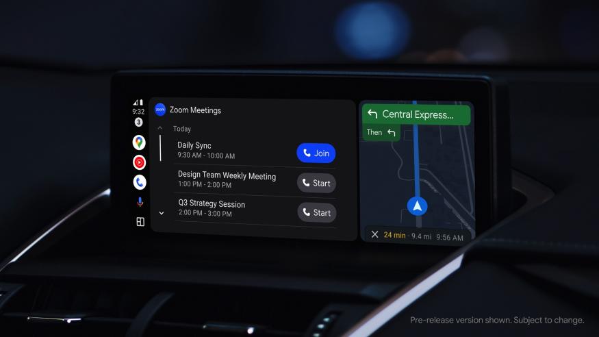 Zoom for Android Auto