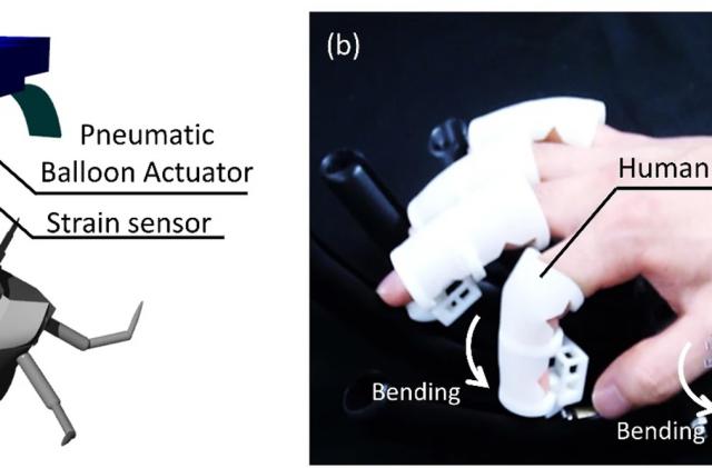 Micro-robotic fingers used to interact with insects