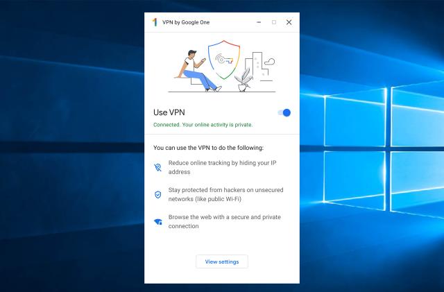 Google One VPN for Windows