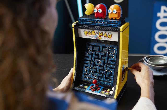 Lego unveils a 2,650-piece Pac-Man arcade set
