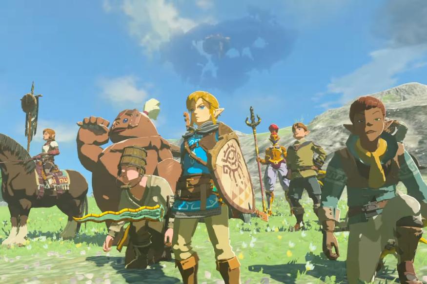 Link and friends in 'Legend of Zelda: Tears of the Kingdom'