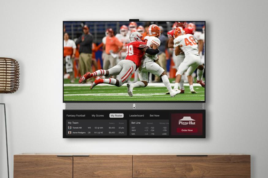 Telly free 4K TV with football